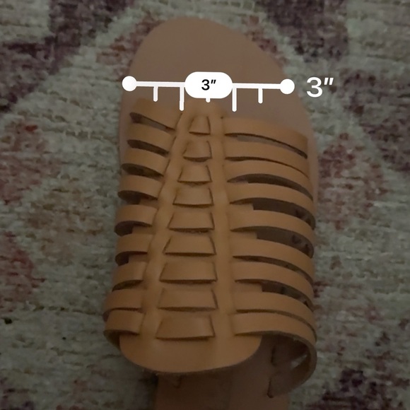 BNIB Splendid Talula Huarache Sandal in Natural - Picture 4 of 5